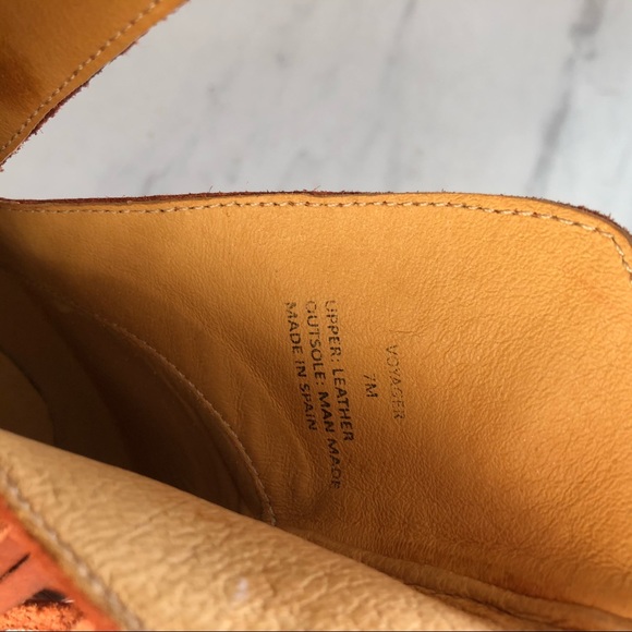 Matisse Voyager Fringe Boot Rust Leather Size 7 - Picture 7 of 8